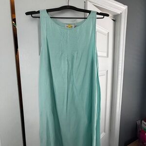 Vineyard Vines Mint Pintuck Shift Dress